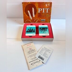 Vintage PIT Trading Card Game Parker Brothers Complete With Rules